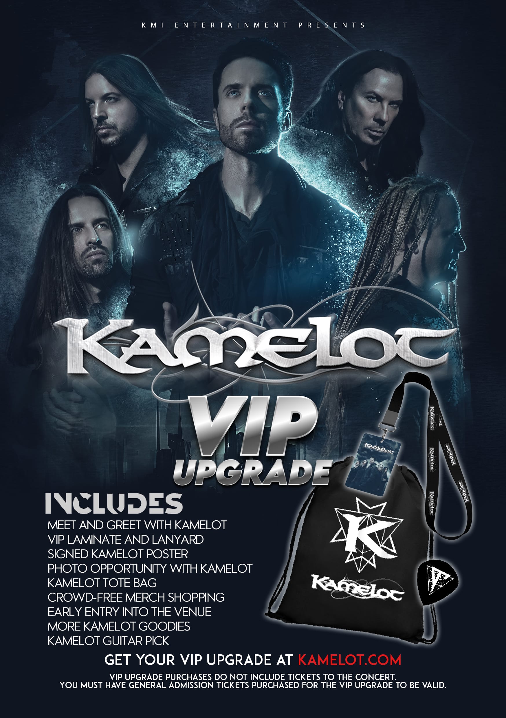 VIP Experience 2024 KAMELOT Official Website